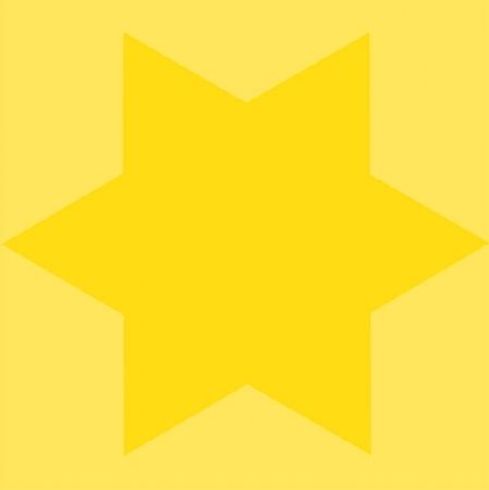 Serigrafia Mosset - Etoile jaune