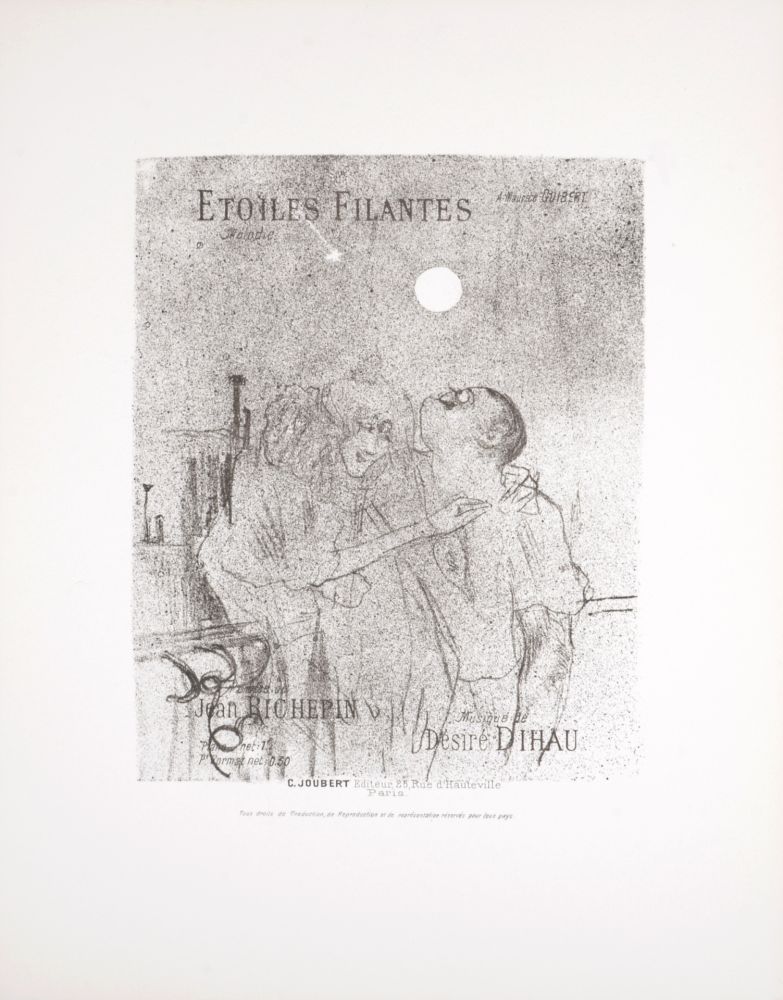 Litografia Toulouse-Lautrec - Etoiles Filantes, 1895