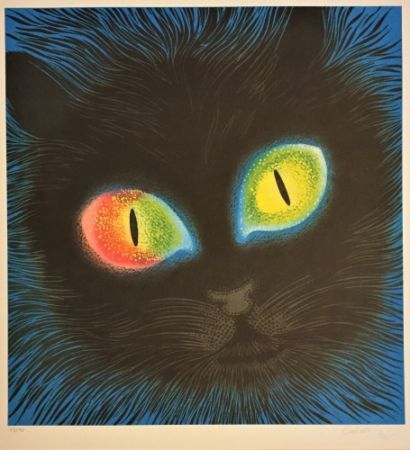 Litografia Vasarely - Etude de Lumiére
