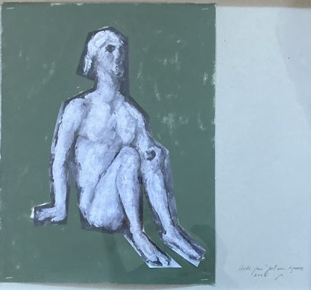 Serigrafia Buraglio - Etude pour Job, avec Cézanne