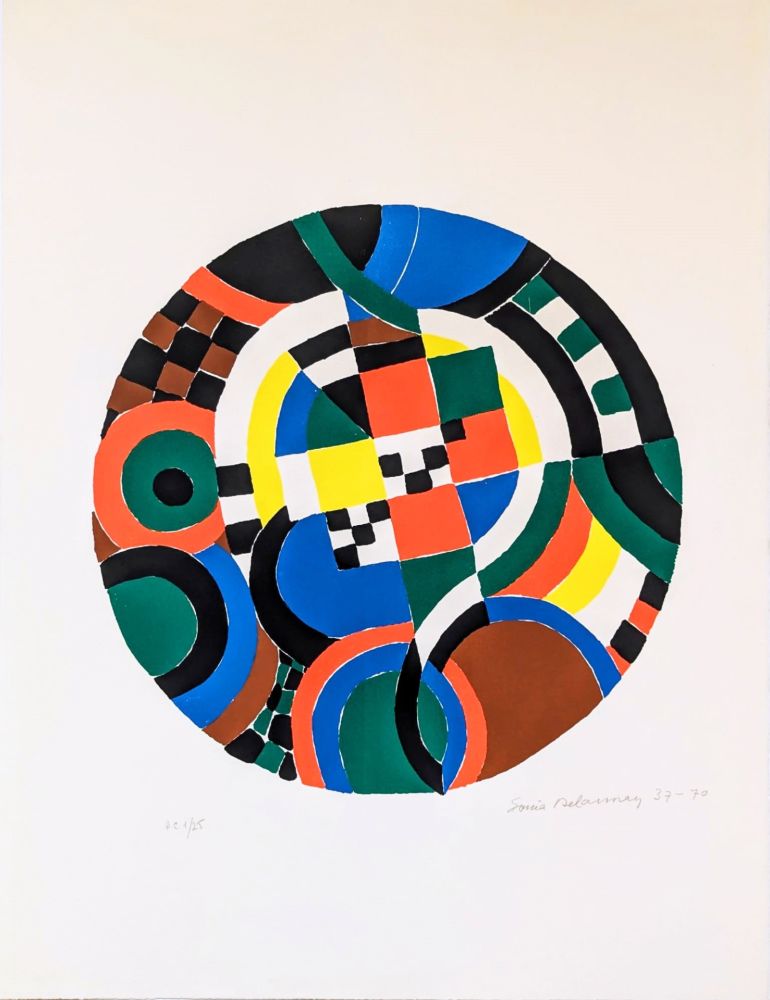 Litografia Delaunay - Euterpe 