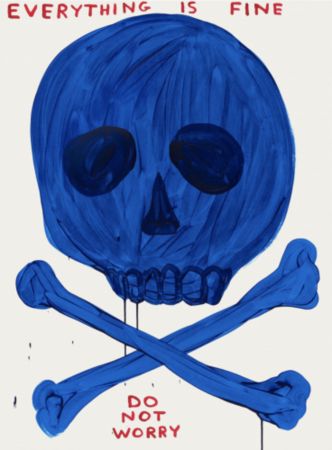 Serigrafia Shrigley - Everything is Fine