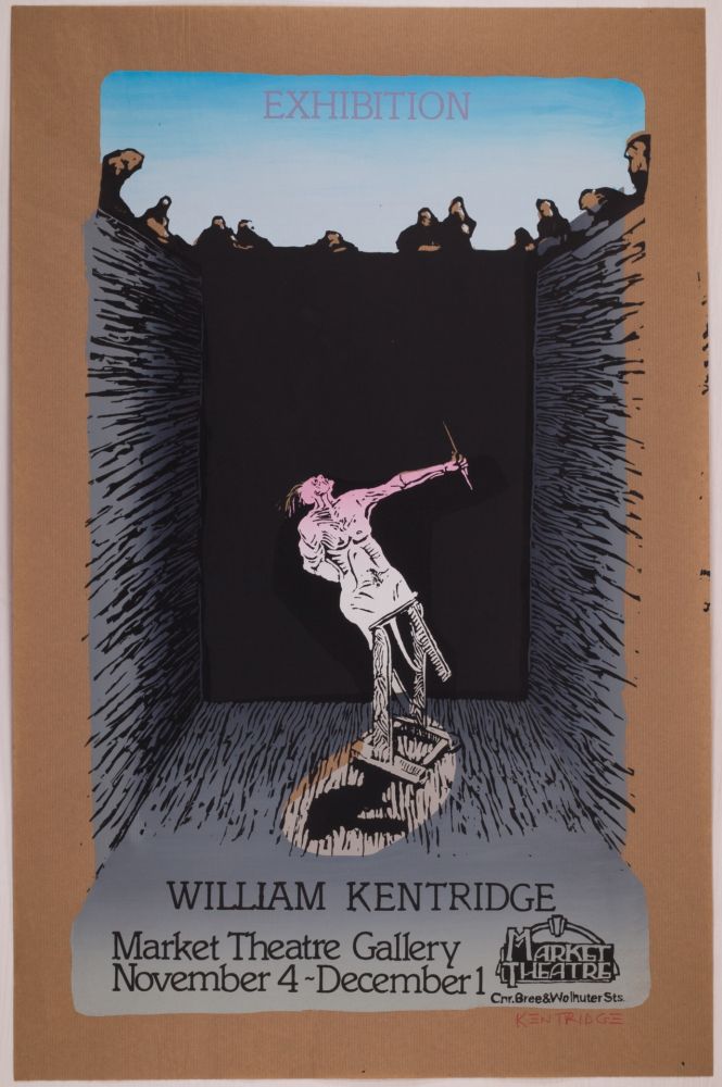 Serigrafia Kentridge - Exhibition William Kentridge (Pit Monotypes)