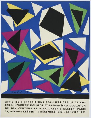 Litografia Matisse - Exposition D’Affiches – Galerie Kleber