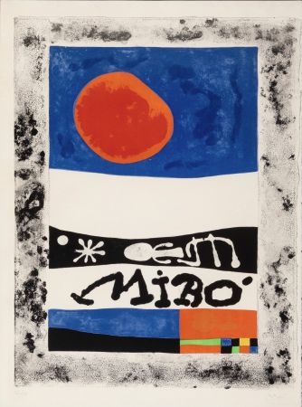 Litografia Miró - Exposition d'oeuvres recentes