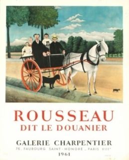 Litografia Rousseau - Exposition galerie charpentier