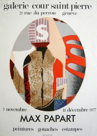 Litografia Papart - Exposition genvève 1976