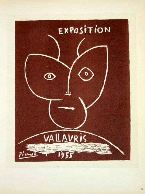 Litografia Picasso (After) - Exposition  Vallauris