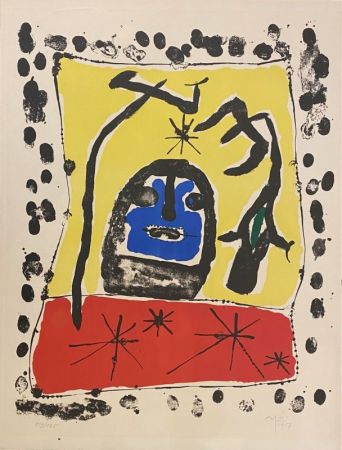 Litografia Miró - Exposition à la Galerie Matarasso, Nice, 1957 
