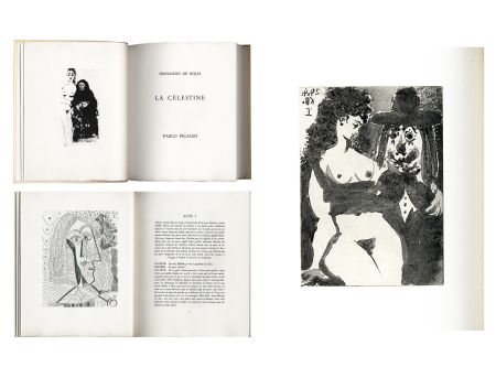 Libro Illustrato Picasso - F. de Rojas. LA CÉLESTINE. 66 gravures originales de Pablo Picasso (1971)