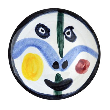 Ceramica Picasso - Face No 0 Round Plate