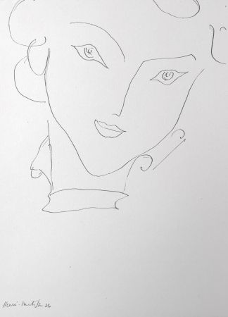 Litografia Matisse - Femme 