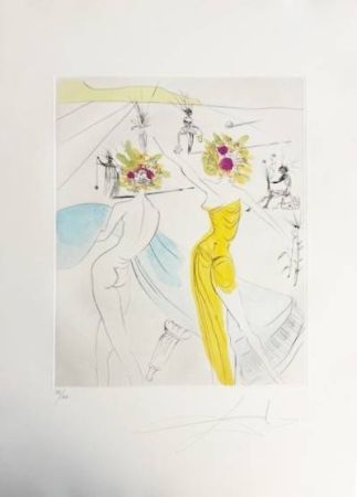 Punta Secca Dali - Femme-fleurs au piano (Flower-women at the Piano)