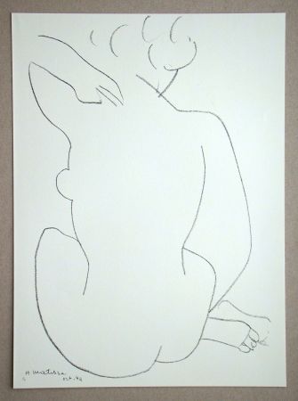 Litografia Matisse - Femme assise