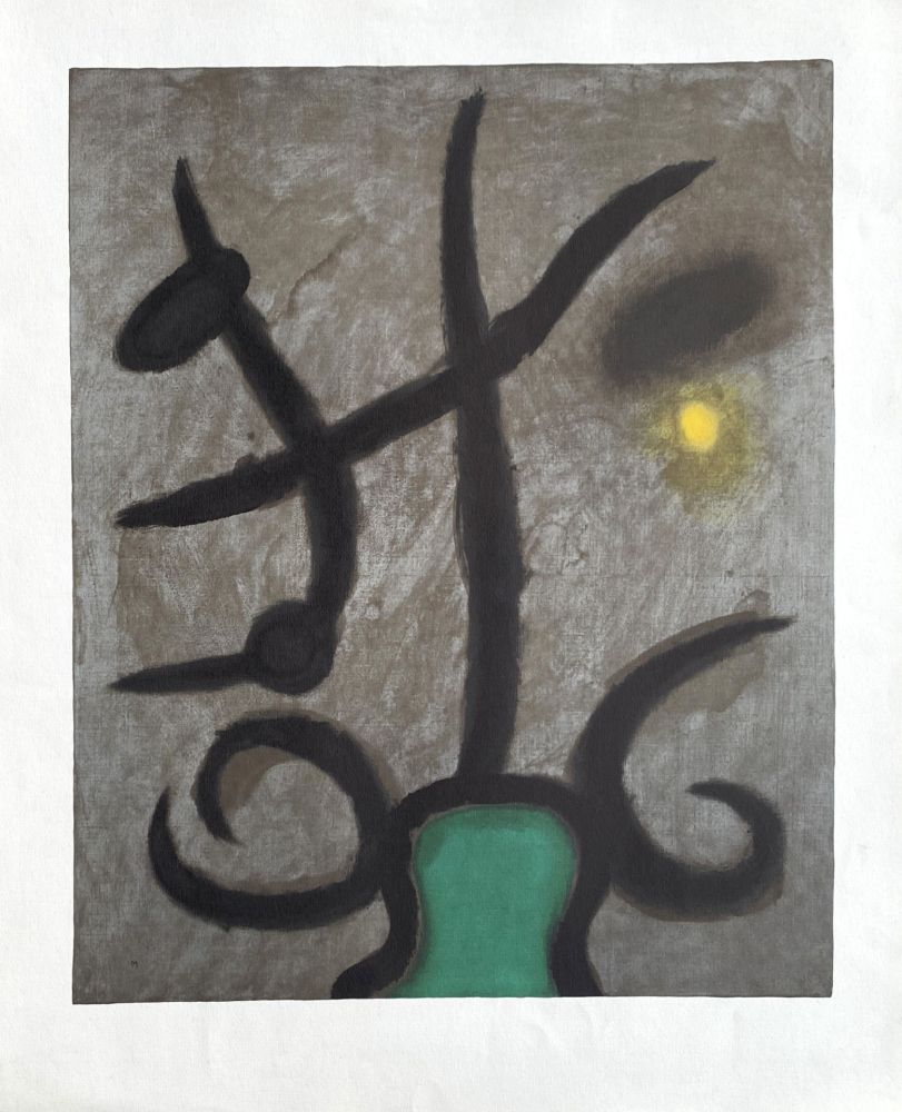 Litografia Miró (After) - Femme assise III