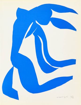 Litografia Matisse - Femme Bleue