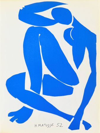 Litografia Matisse - Femme Bleue