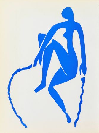 Litografia Matisse - Femme Bleue