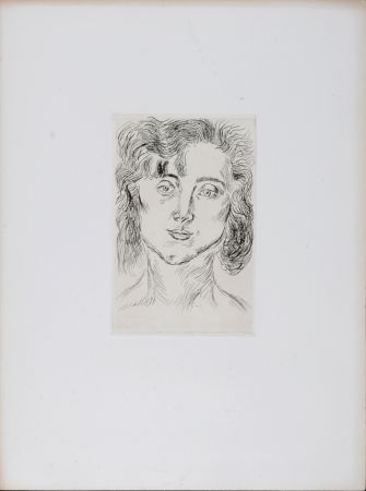 Acquaforte Matisse - Femme en buste, 1920 - Scarce!