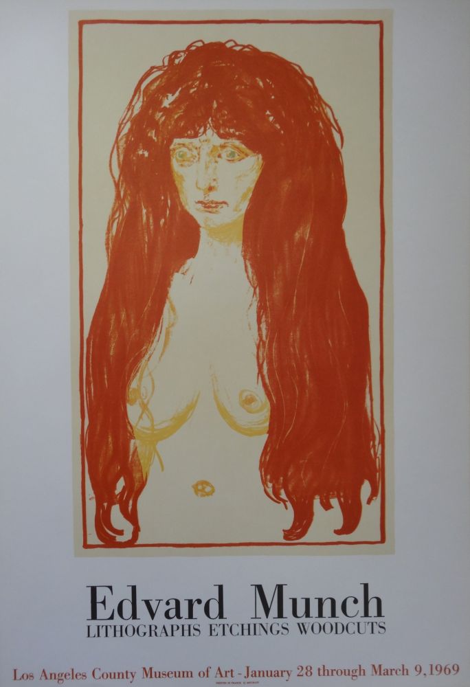 Libro Illustrato Munch - Femme rousse
