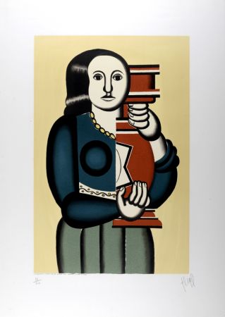 Litografia Léger (After) - Femme à la Cruche, c.1950