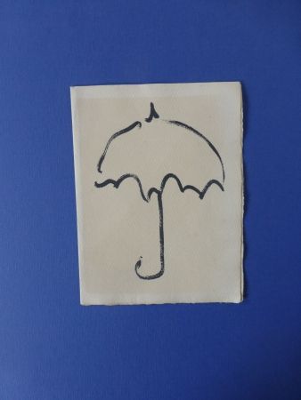 Libro Illustrato Alechinsky - Fermer enfin son parapluie 