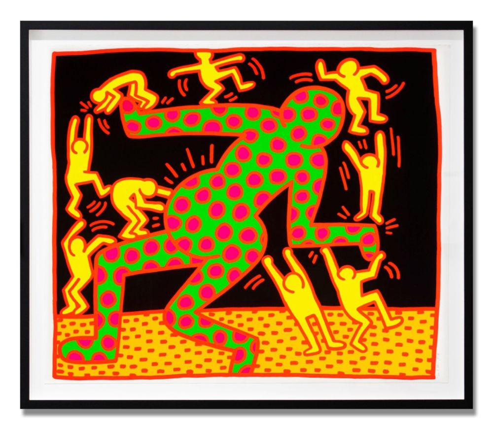 Serigrafia Haring - Fertility 3