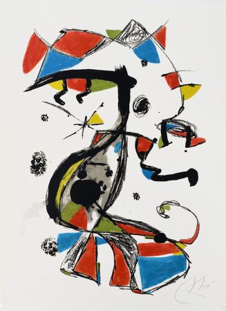 Litografia Miró - Festa Major