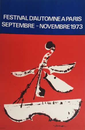 Manifesti Arman - Festival d'automne à Paris