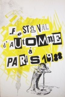 Serigrafia Polke - Festival d'automne à Paris 1988