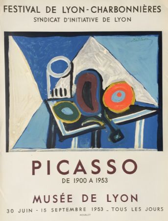 Litografia Picasso - Festival de Lyon - Charbonnieres