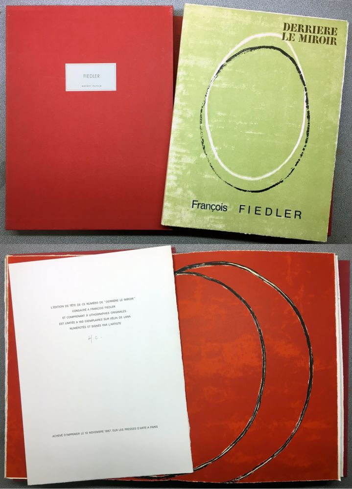 Libro Illustrato Fiedler - FIEDLER. DERRIÈRE LE MIROIR N°167. Octobre 1967. TIRAGE DE LUXE.