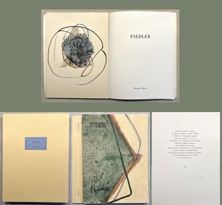 Libro Illustrato Fiedler - FIEDLER. DERRIÈRE LE MIROIR N°211. Octobre 1974. TIRAGE DE LUXE SIGNÉ.