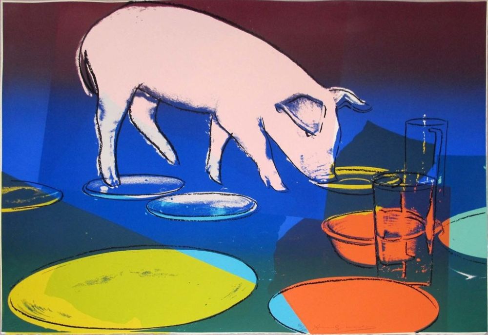 Serigrafia Warhol - FIESTA PIG FS II.184