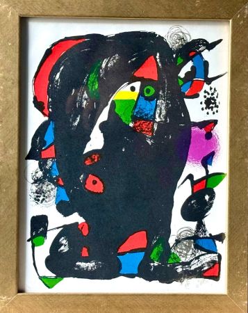 Litografia Miró - Figure 1259