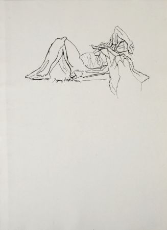 Incisione Villon - Figure, 1962