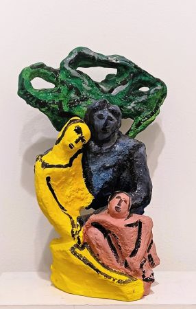 Ceramica Chia - Figure con albero