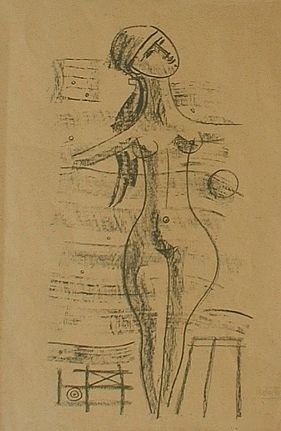 Litografia Tozzi - Figure Poetiche 3, 1968