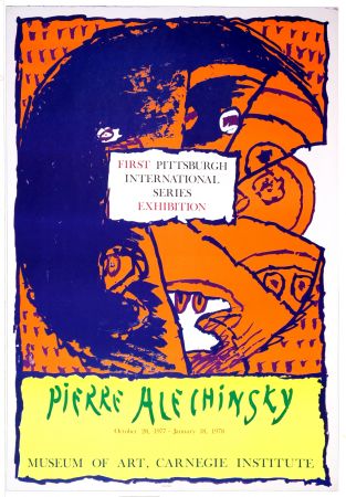 Manifesti Alechinsky - First Pittsburg International Series Exhibition, 1977