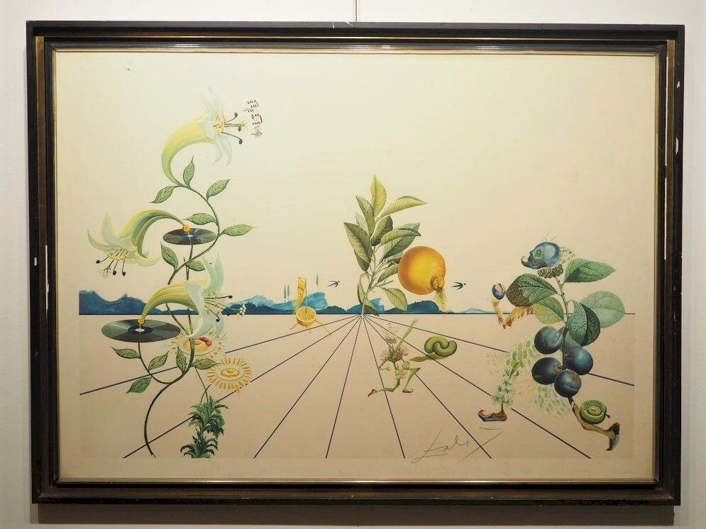 Litografia Dali - Flordali I