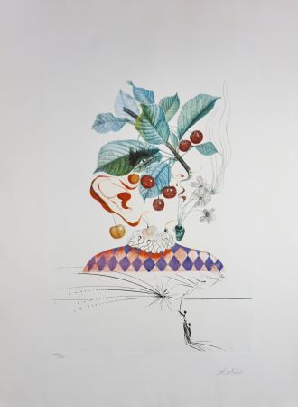 Incisione Dali - FlorDali/Les Fruits Cherries
