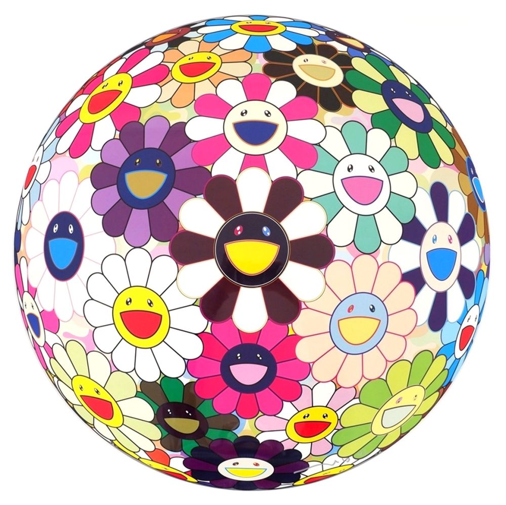 Offset Murakami - Flower Ball Brown