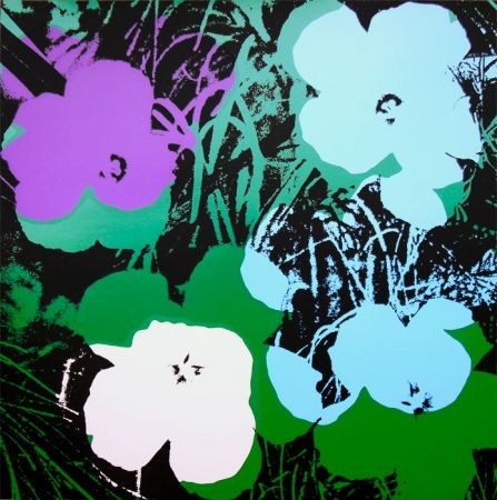 Serigrafia Warhol (After) - Flowers 11.64