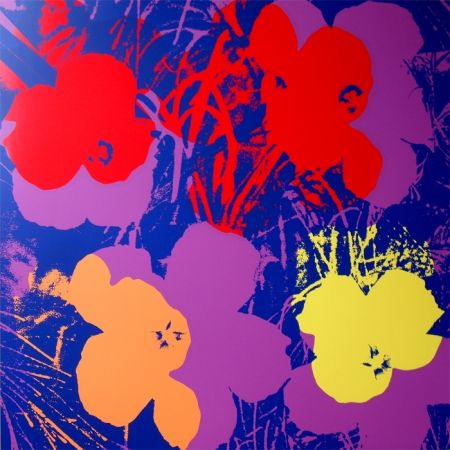 Serigrafia Warhol (After) - Flowers 11.66