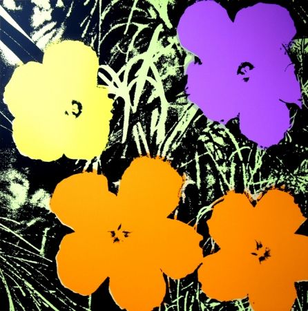 Serigrafia Warhol (After) - Flowers 11.67