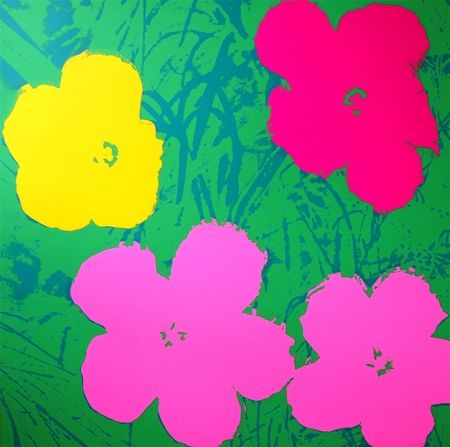 Serigrafia Warhol (After) - Flowers 11.68