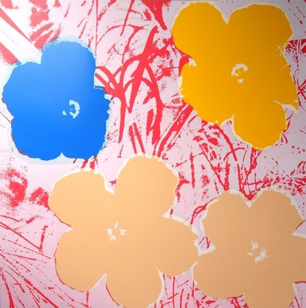 Serigrafia Warhol (After) - Flowers 11.70
