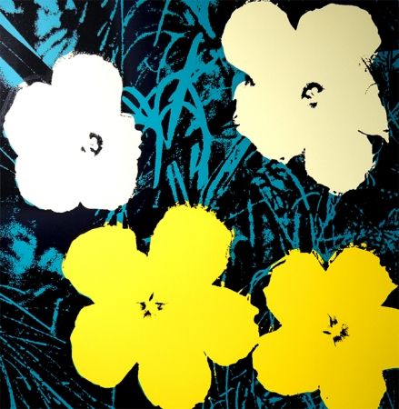 Serigrafia Warhol (After) - Flowers 11.72