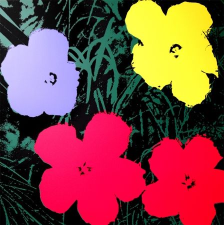 Serigrafia Warhol (After) - Flowers 11.73
