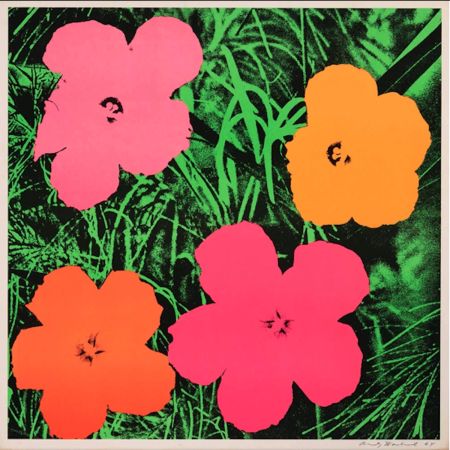 Serigrafia Warhol - Flowers 6